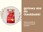 Koreański gotowy sos do klusek ryżowych tteokbokki ostry hot spicy sempio150g
