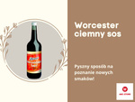 Sos worcester przyprawa worczester ciemny sos do cezar duża butelka zeisner 1l